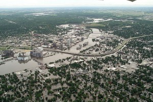 Cedar Rapids Flooding Downtown Cedar Rapids, IA